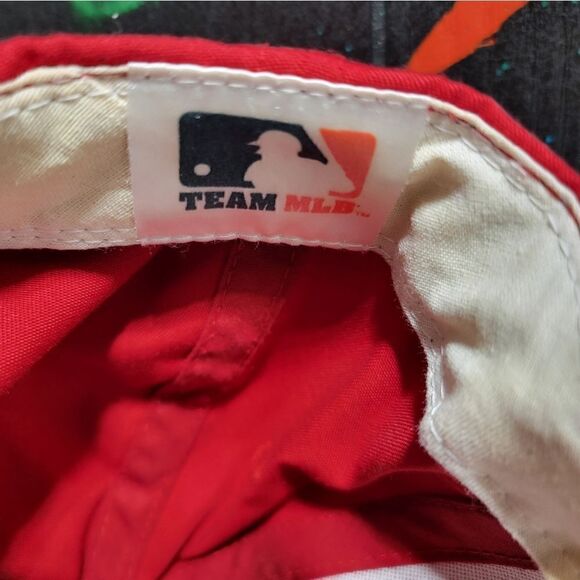 Vintage Philadelphia Phillies Hat Velcro Back #H21‎ - Picture 3 of 4